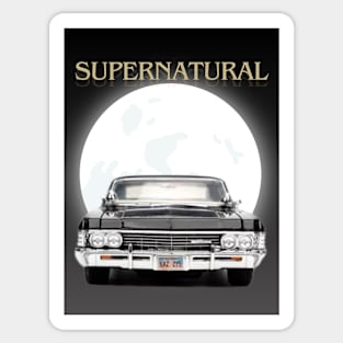 The Impala and the moon Sticker
